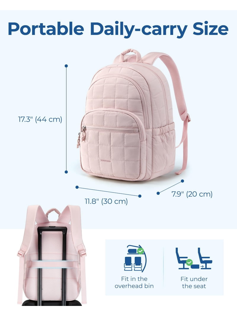 backpack size to hold 2 folders laptop and tablet ORILOOSEN 17/15.6