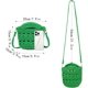 thumbnail image 5 of LHSHID Women Mini String Woven Cross-body Shoulder Bag Top-handle Bag, 5 of 7