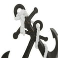 thumbnail image 5 of 15" x 16" Black Metal Anchor Sculpture, by DecMode, 5 of 10