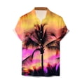 thumbnail image 3 of toraway Chemises pour Hommes Mode Décontractée Impression de Paysage Chemise à Manches Longues m, 3 of 3
