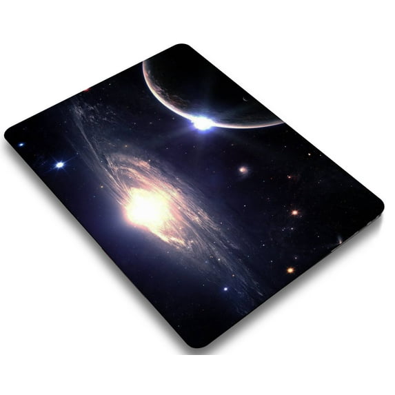 KSK KAISHEK Hard Shell Cover Compatible with 2019 - 2016 Release Newest MacBook Pro 15" with Touch Bar + Black Keyboard Cover Model: A1990&A1707 Galaxy A 0230