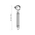 thumbnail image 3 of Cortador de masa de acero inoxidable para cocina | Cuchillo de corte de cara ancha de tazón grande | Máquina multifuncional para hacer pasta y fideos | Empuñadura ergonómica | Loncheado fácil de, 3 of 8