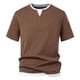 thumbnail image 2 of pstuiky camisetas para hombre, Blusa básica de manga corta con cuello redondo y mangas cortas para hombre camisas casuales para hombre l, 2 of 4