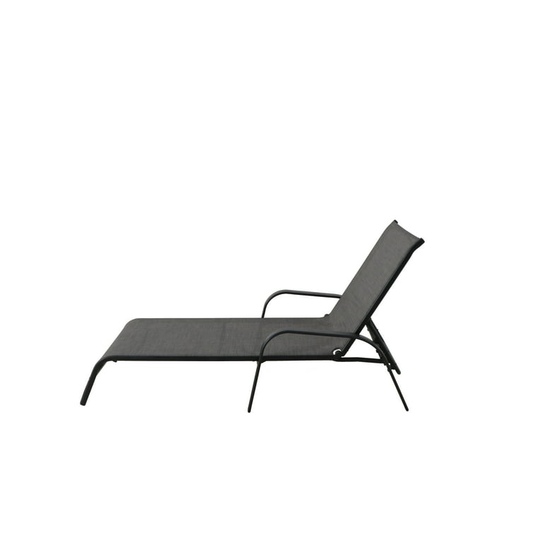 Mainstays heritage outdoor patio steel stacking lounger deals