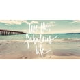thumbnail image 2 of Stewart, Wil 14x9 Black Ornate Wood Framed with Double Matting Museum Art Print Titled - Live this Fabulous Life, 2 of 4