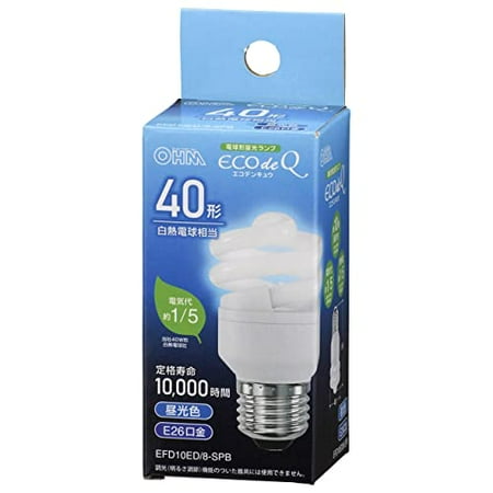 

Ohm Denki Eco Light Bulb (40 Shape Equivalent/452lm/Daylight/E26)