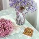 thumbnail image 4 of Cinta de gasa con cuentas artificiales de 10M y adornos de cinta de encaje de organza para decoración de árbol de Navidad, flores de boda, embalaje artesanal de costura, 4 of 7
