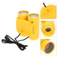 thumbnail image 2 of Shisuyan Creative Yellow Children Binoculars Telescope Binoculars Toy Game Props Birthday Present for Entertaining Bird Watching, 2 of 8