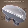 thumbnail image 4 of Masajeador eléctrico del cuero cabelludo con luz, masajeador eléctrico impermeable con garras de masaje, masajeador de cabeza portátil para aliviar el estrés del cuero cabelludo, masajeador portátil d, 4 of 5