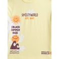 thumbnail image 2 of SmileyWorld Boys' Cotton Graphic Oversized Tee with Short Sleeves, Sizes XS-2XL, 2 of 3