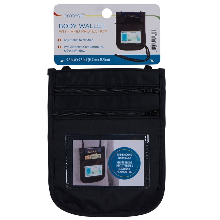 Protégé Travel Neck-Body Wallet with RFID Blocking photo 1
