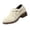 Beige, variant on Women's Chunky Low Heel Loafers Comfortable Cross Strap Buckle Mary Jane Shoes Casual Shoes Non-Slip Suede Oxfords for Work Daily Wear Black 8 Wide