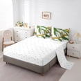 thumbnail image 3 of YST Grey Beige Grass Green 7-Piece Comforter Set, Gradient Abstract, Modern, Queen, 3 of 4