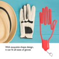 thumbnail image 2 of Guante de Golf Camilla Soporte Marco,Suspensión de Guardián de Guantes Golf Plastico Guantes de Golf Soporte de Bastidor Guante de Golf Keeper para Golf, Béisbol, Racquetball,Tenis y Fútbol(rojo) Unbranded TJ08620-02, 2 of 7