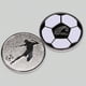 thumbnail image 5 of unidades de monedas de lanzamiento de fútbol, para árbitro de fútbol, para árbitro, juez, para lanzar monedas, para elegir un lado, para fútbol, portátil, para entrenamiento de fútbol, 5 of 7