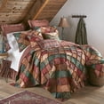thumbnail image 6 of Donna Sharp Campfire Decorative Pieced Cotton Square Throw Pillow, 6 of 7
