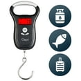 thumbnail image 3 of Ozeri LS2 Multifunction Propane Tank Scale and BBQ Gas Gauge, with Luggage and Fish Scale, 3 of 5