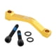 thumbnail image 4 of Adaptador de freno de disco para bicicleta, accesorios para bicicleta, pilar A, ligero, delantero, 180 mm, trasero Oro, 4 of 9