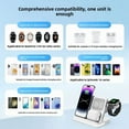 thumbnail image 5 of 6 in 1 Wireless Charging Station Compatible with Apple Multiple Devices iPhone, AirPods, and Apple Watch - Phone Wireless Charger Fast Charging with Night Lamp and Clock, 5 of 5