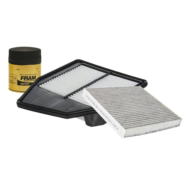 Kit De Filtro de Aire, Filtro de Aceite Sintético y Filtro de Cabina 3 PIEZAS Compatible con Honda Crosstour L4 2.4L DE 2012 A 2015