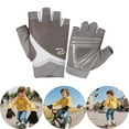 thumbnail image 2 of Gelikeya Bike Gloves Kids Size 8-10 Grey, Daily Work Wear Cycling Gloves Grey 8-10 Years, 2 of 5