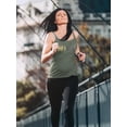 thumbnail image 2 of Doing This For Me Racerback Tank Women -Image by Shutterstock, Female x-Small, 2 of 4