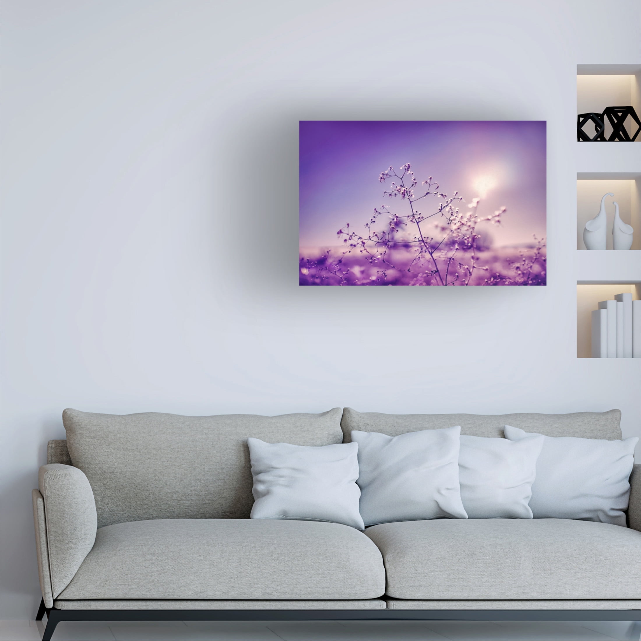Canvas Wall Art - Ingo Menhard 'Winter Symphony' Wall Art for Living Room, Bedroom, or Office D?cor by Trademark Fine Art - 24 x 16 Inches