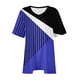 thumbnail image 2 of Camiseta de Manga Corta de Cuello en V Sólido Casual, Camisetas de Manga Corta para las Mujeres, 2 of 4
