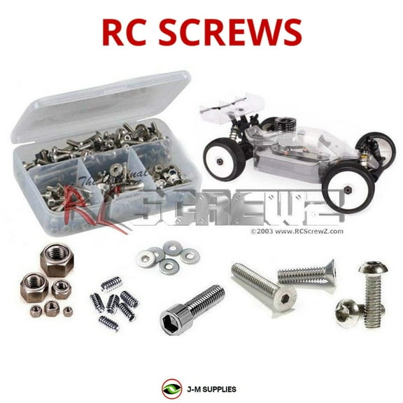RCScrewZ Stainless Steel Screw Kit hot034 for HotBodies D817 Nitro 1/8th RC Car | SET