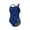 Black-Navy Multi, variant on Arena Women Puzzled Light Drop Back One Piece