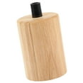 thumbnail image 3 of Milaget Bulb Holder Workshops Office Kitchen Replacement Part Wooden Lamp Holder Cup 7cmx5.5cm, 3 of 9