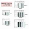 thumbnail image 6 of Light Green Navy Blue Striped Outdoor Rug 5x8 Ft, Non Slip Washable Area Rug, Farmhouse Stripe Art Patio Rugs Carpet Runner, Large Floor Mat for Indoor/Outdoor Deck Porch Camping, 6 of 8
