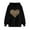 Black, variant on VBTAPA Kangaroo Pocket Hoodies for Women 2026 Valentine's Day Heart Print Hooded Sweatshirt Teen Girls Loose Casual Street Hoodie Y2K Hoody Tops Army Green XXL