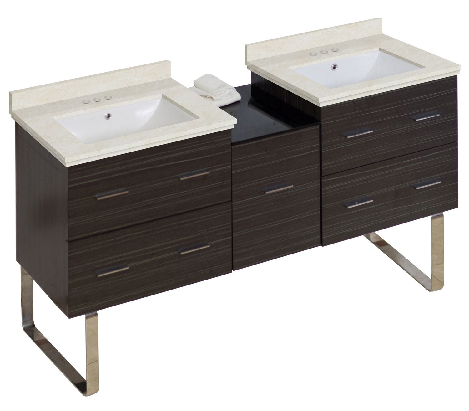 American Imaginations 61.5-in. W Vanity Set AI-18966