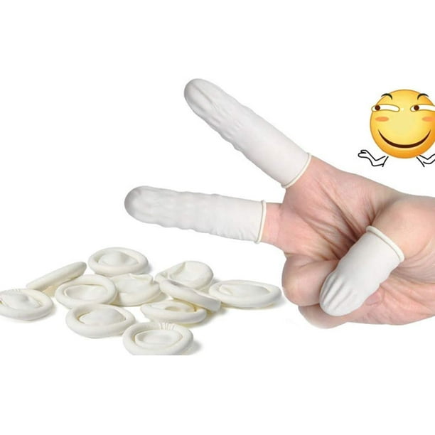latex finger cots latex finger cots powder free waterproof finger cots latex finger cots waterproof finger cots latex finger cots finger cots latex free finger cots small 100 in total Walmart