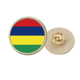 thumbnail image 1 of Broche de oro metálico circular Unbranded bandera nacional África, 1 of 3