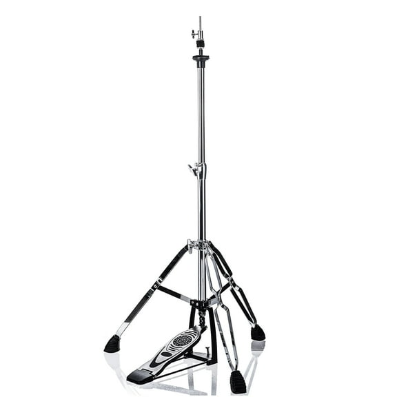 Vaisoeny Hi Hat Stand,Three Legs Hi-Hat Stand,Adjustable Height 23.6" to 39.3", Double Braced High Hat Stand with Widened Non-Slip Rubber Feet (V-CC-VZ10)