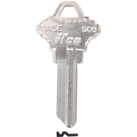 SC8-1145E Ilco Schlage Lockset Key Blank - Quantity 10