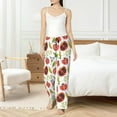 thumbnail image 4 of Gukieu Tomatoes Print Women's Home Trousers, with Pockets and Drawstring Pajamas, Home Pajamas, Sleepwear-Small, 4 of 6