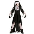 thumbnail image 1 of Dreadful Nun Costume for Girls, 1 of 5