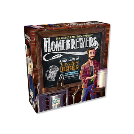 UPC: 0798304339413 | Greater Than Games Homebrewers – a Dice Game of inventive Beers & Homemade Competition