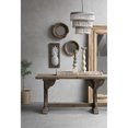 thumbnail image 5 of Creative Co-Op 3-Tier Wood Bead Chandelier, Antique White, 5 of 11