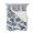 Gray Blue, variant on Quilts Full Size Bedding Set, Vintage Jellyfish Coastal Lightweight Quilted Comforter, Navy Blue Nautical Summer Ocean Soft Reversible Bedspread Coverlet with Pillow Covers for All Season, 78" x 90"