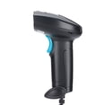 thumbnail image 1 of Escáner de código de barras portátil Lectura de 360 ° Lector USB de código QR inalámbrico a prueba de polvo a prueba de agua (negro azul), 1 of 8