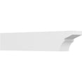 thumbnail image 1 of Ekena Millwork RFTP06X08X42MON 8 x 6 x 42 Po Queue de Chevron en PVC de Qualité Architecturale Standard, 1 of 1