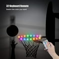 thumbnail image 4 of LED Basketball Hoop Light  Remote Control Waterproof Basketball Rim Lights with 17 Colors 7 Lighting Modes  Super Bright Goal Accessories for Kids Adults Boys Outdoor Game and Training, 4 of 11
