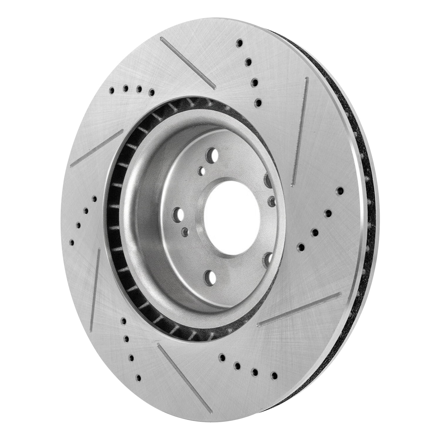 Detroit Axle - 2 Front Brake Rotors for 2019 2020 2021 2022 2023 2024 2025 Acura RDX, Drilled Slotted Disc Brake Rotors Replacement: 12.40" inch Front Rotors