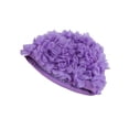 thumbnail image 6 of Women Ladies Vintage Style Floral Flower Adult Swimming Swim Cap Bathing Hat, 6 of 7