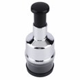 thumbnail image 1 of Refurbished Liujinggg Food Chopper Manual Hand Chopper Dicer Slap Chopper Mincerm White/Black, 1 of 2