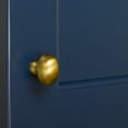 thumbnail image 4 of GlideRite 1.125 in. Classic Oval Cabinet Knobs, Satin Gold, Pack of 10, 4 of 5